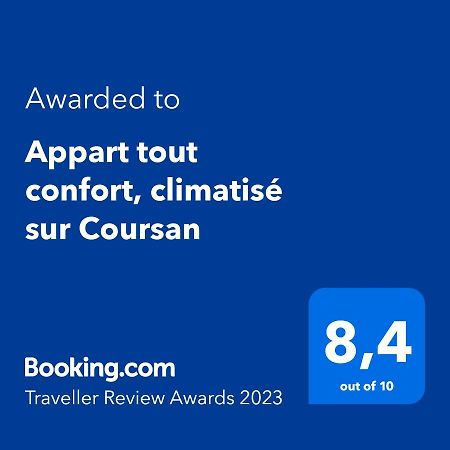 Appart B Tout Confort, Climatise Sur Coursan Luaran gambar
